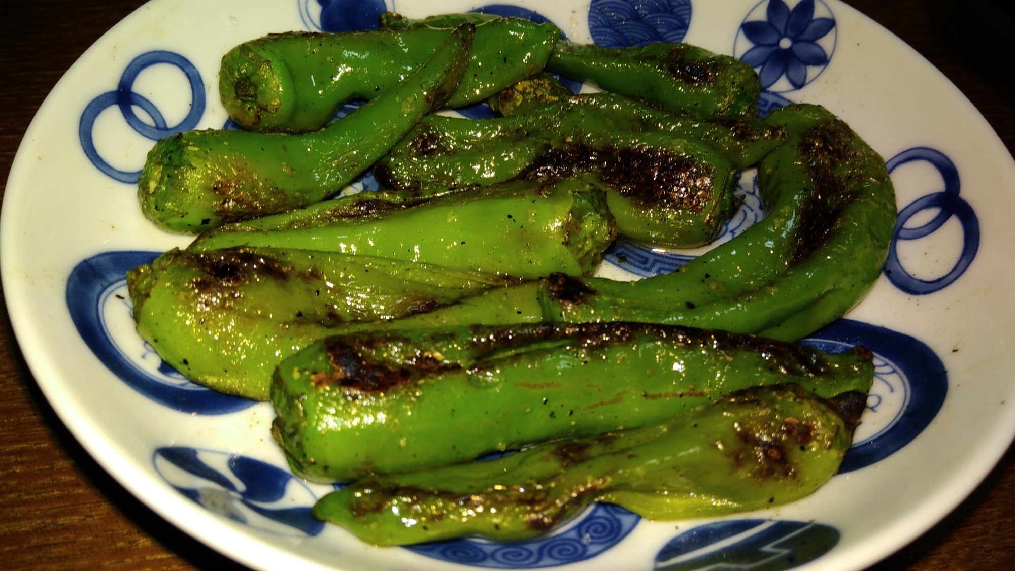 万願寺唐辛子焼きマリネ