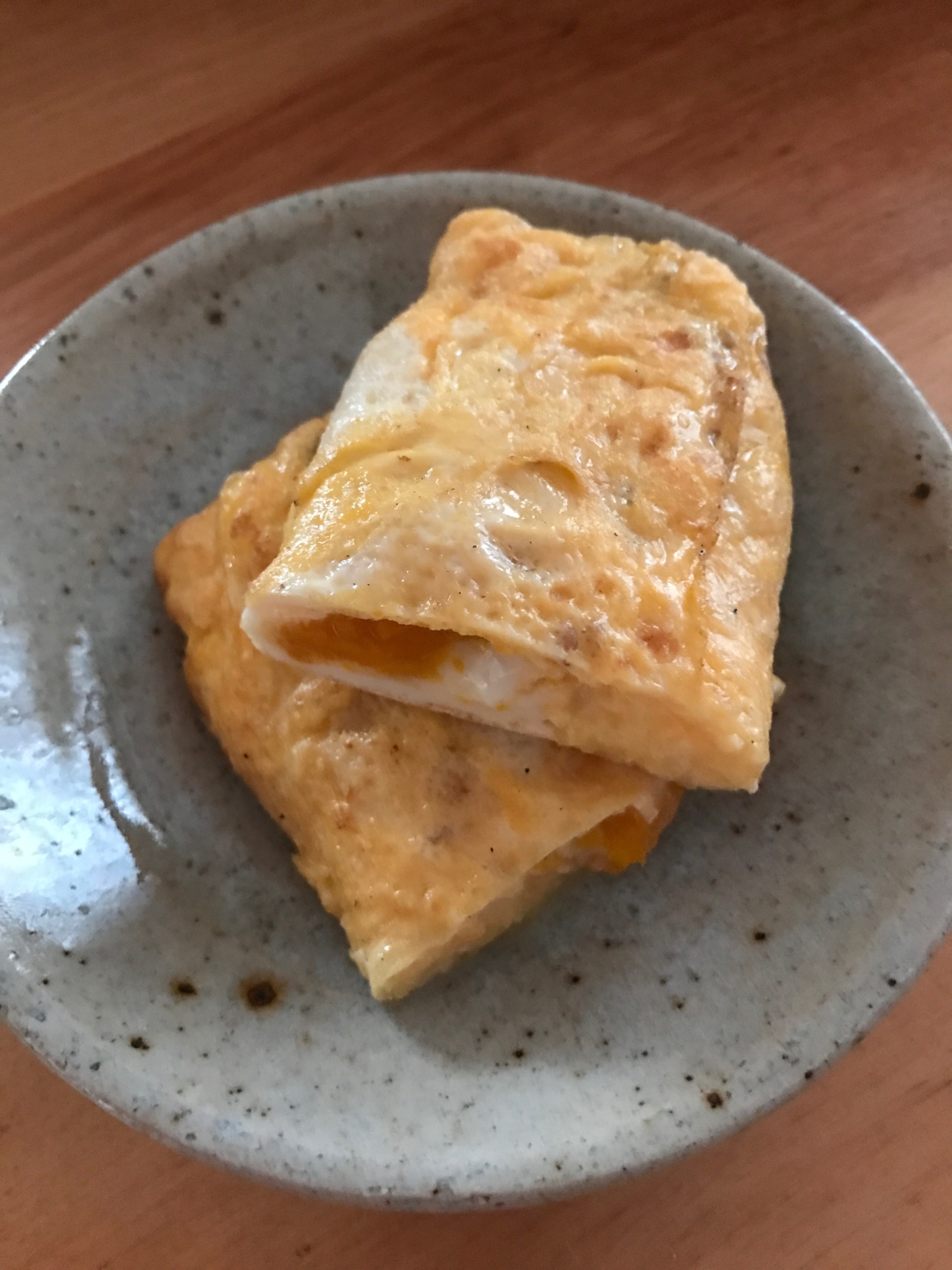 そうめんカボチャとカボチャの卵焼き