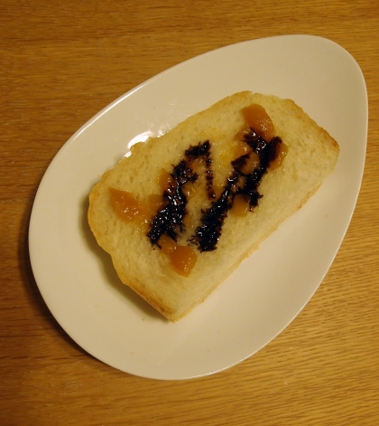 甘くスパイシー❤チョコ苺ジャムトースト❤