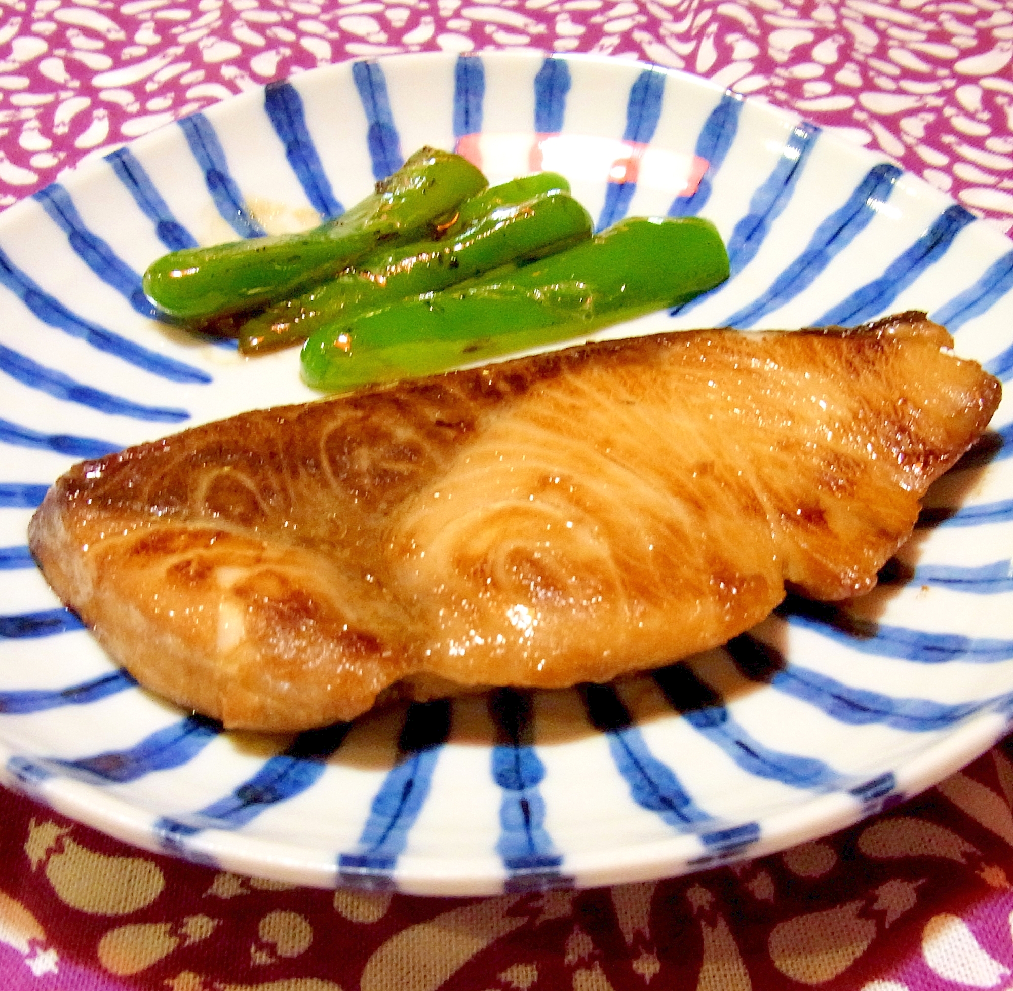 ぶりの生姜醤油漬け