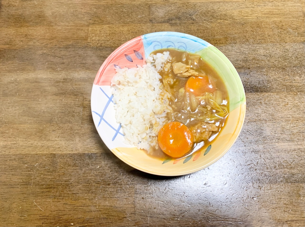 カレーレシピ　キャベツのカレー