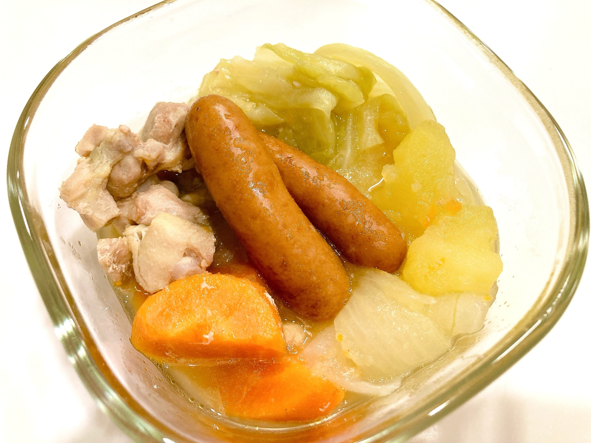 【炊飯器で】子供にも好評!野菜の旨味染み出るポトフ
