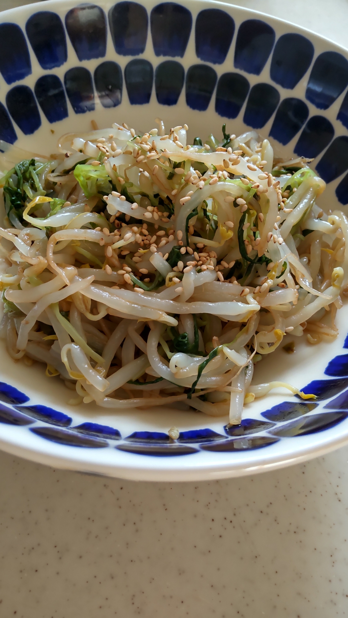 空芯菜ともやしの簡単ナムル☆