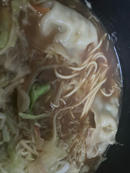 さっさと食べれるワンタン素麺