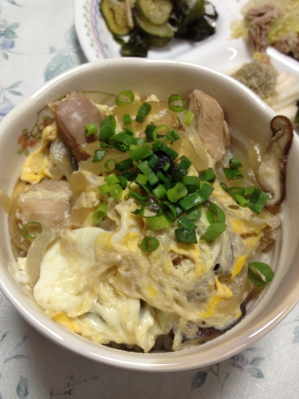 シンプル♪シンプル♪親子丼(*^^*)