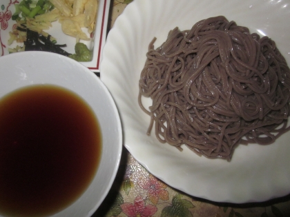 自家製の「そばつゆ」で新蕎麦を食う
