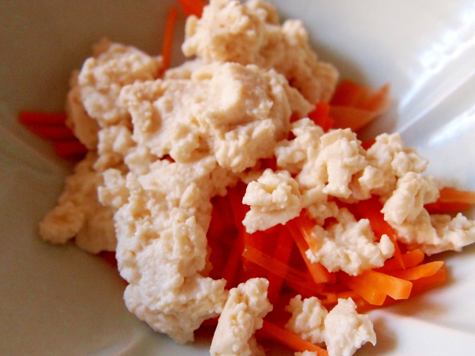 ヘルシードレッシング！豆腐とにんじんのサラダ レシピ・作り方