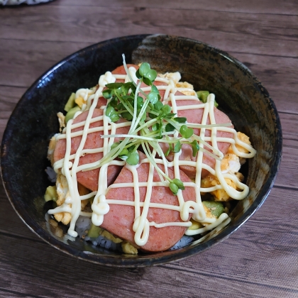 簡単ウマい！スパム丼