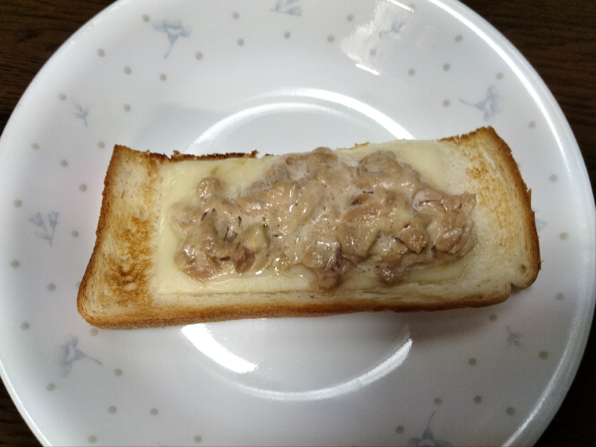チーズトースト ツナマヨ