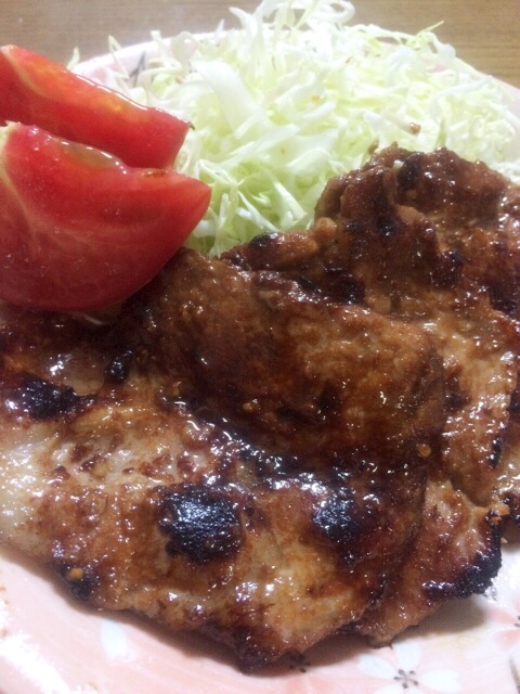 ご飯に合う‼︎豚肉の味噌生姜焼き