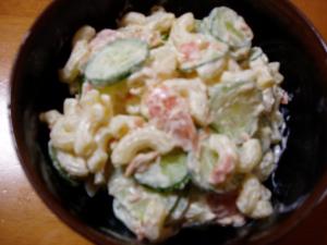鮭フレーク入り♪マカロニサラダ