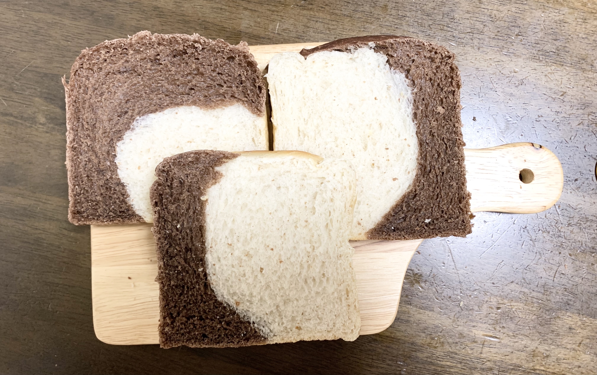 自家製酵母　自家製酵母パン　ねじり食パン