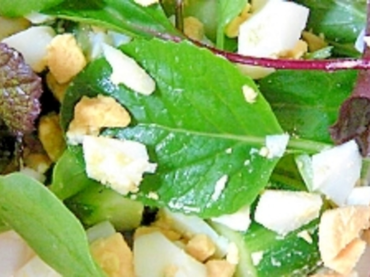 ゆで卵とフレンチドレッシングでサラダ レシピ 作り方 By Bebe2936 楽天レシピ ゆで卵とフレンチドレッシングでサラダ レシピ 作り方 By Bebe2936 楽天レシピ