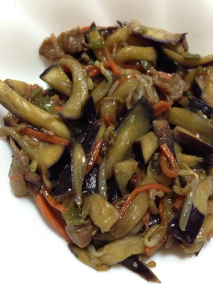 簡単 牛肉 なす ピーマンのオイスターソース炒め レシピ 作り方 By Asami0418 楽天レシピ