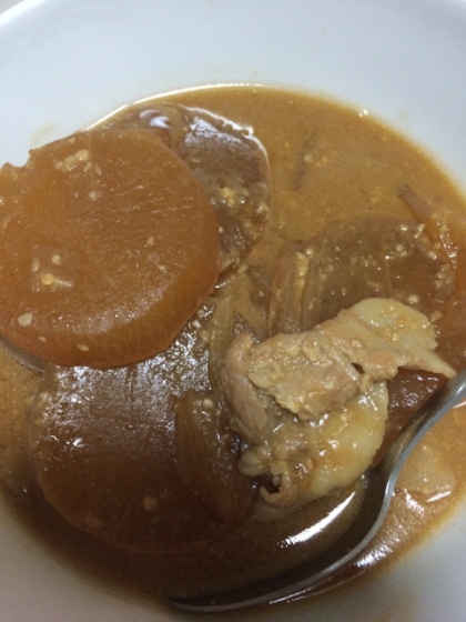 豚バラで作りましたー

味が染みて美味しかったですー
家族にも好評でしたー