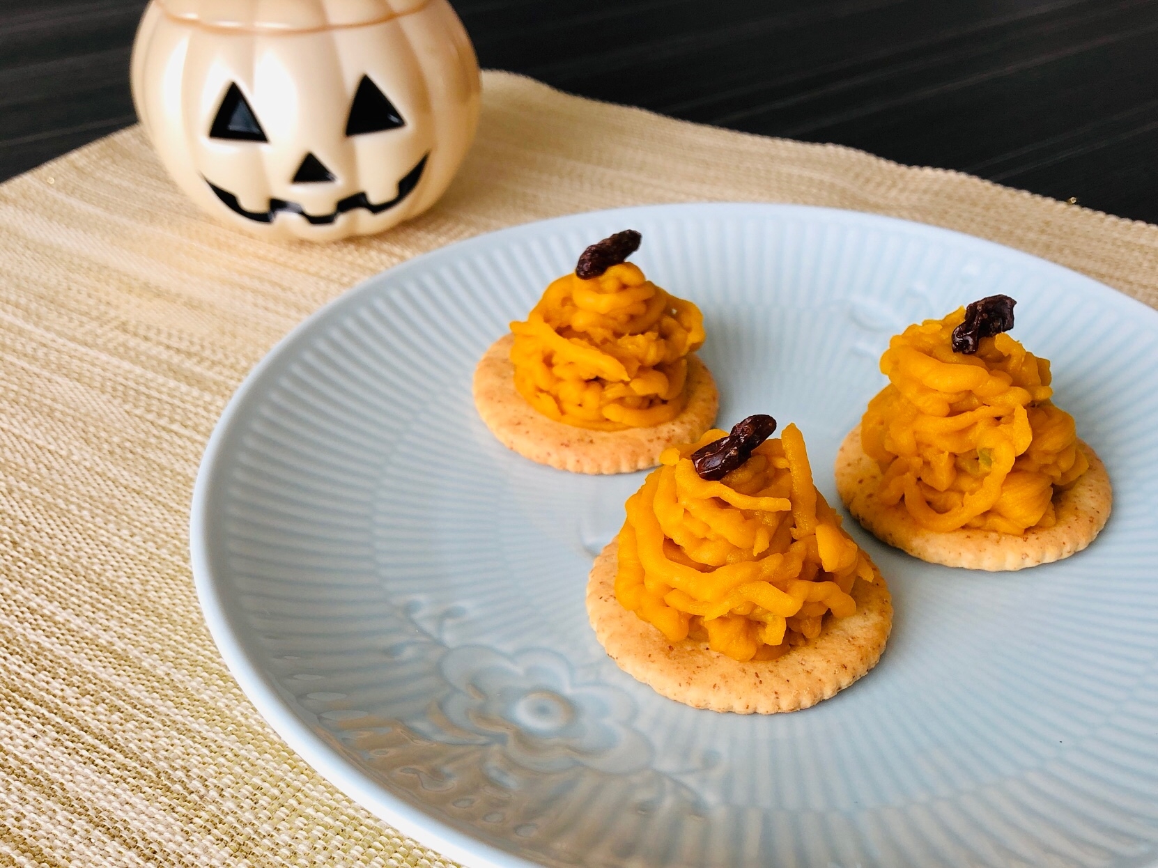 【材料3つ】で作るかぼちゃクリームのモンブラン