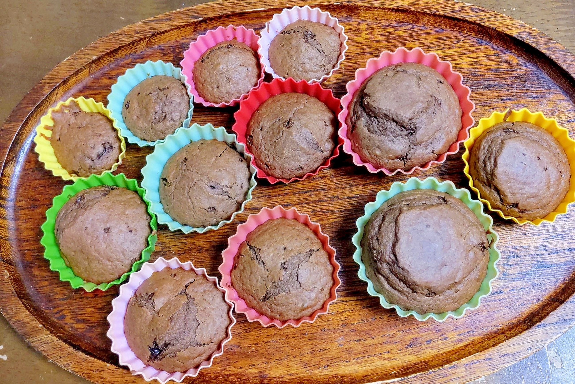 イタリアンココアカップケーキ