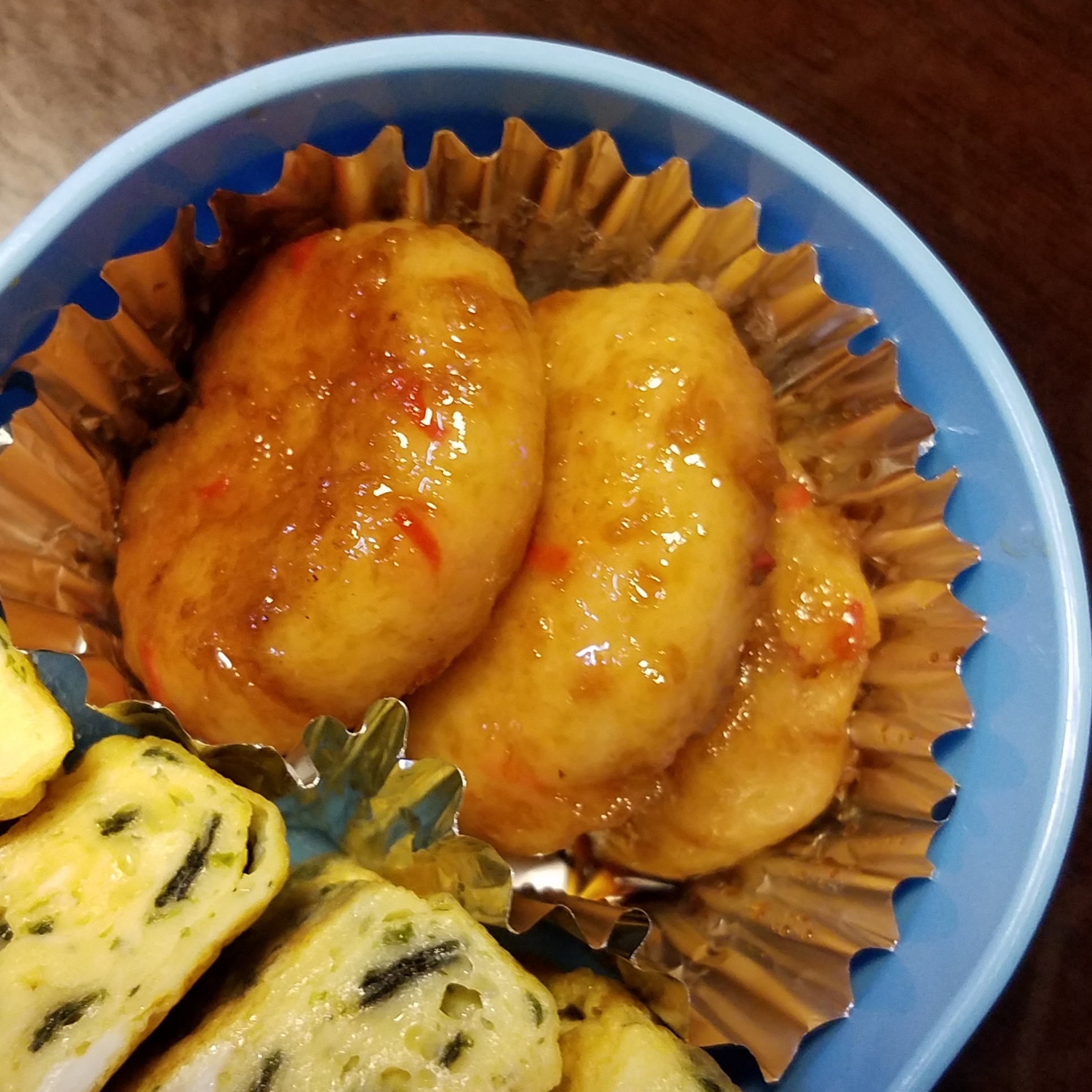 カニつみれ甘辛焼き