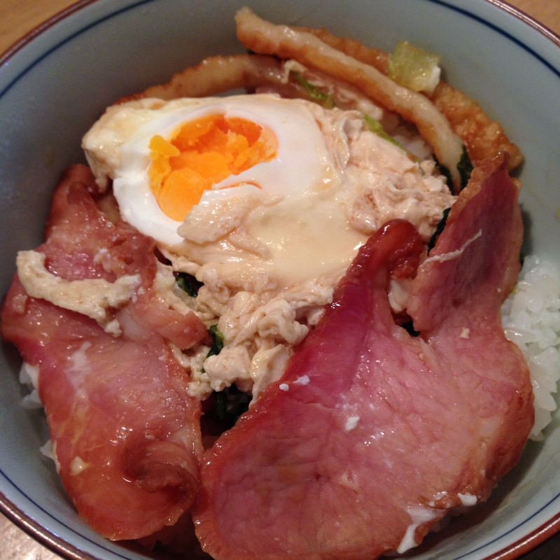 簡単家族大満足！市販焼き豚の焼き豚丼