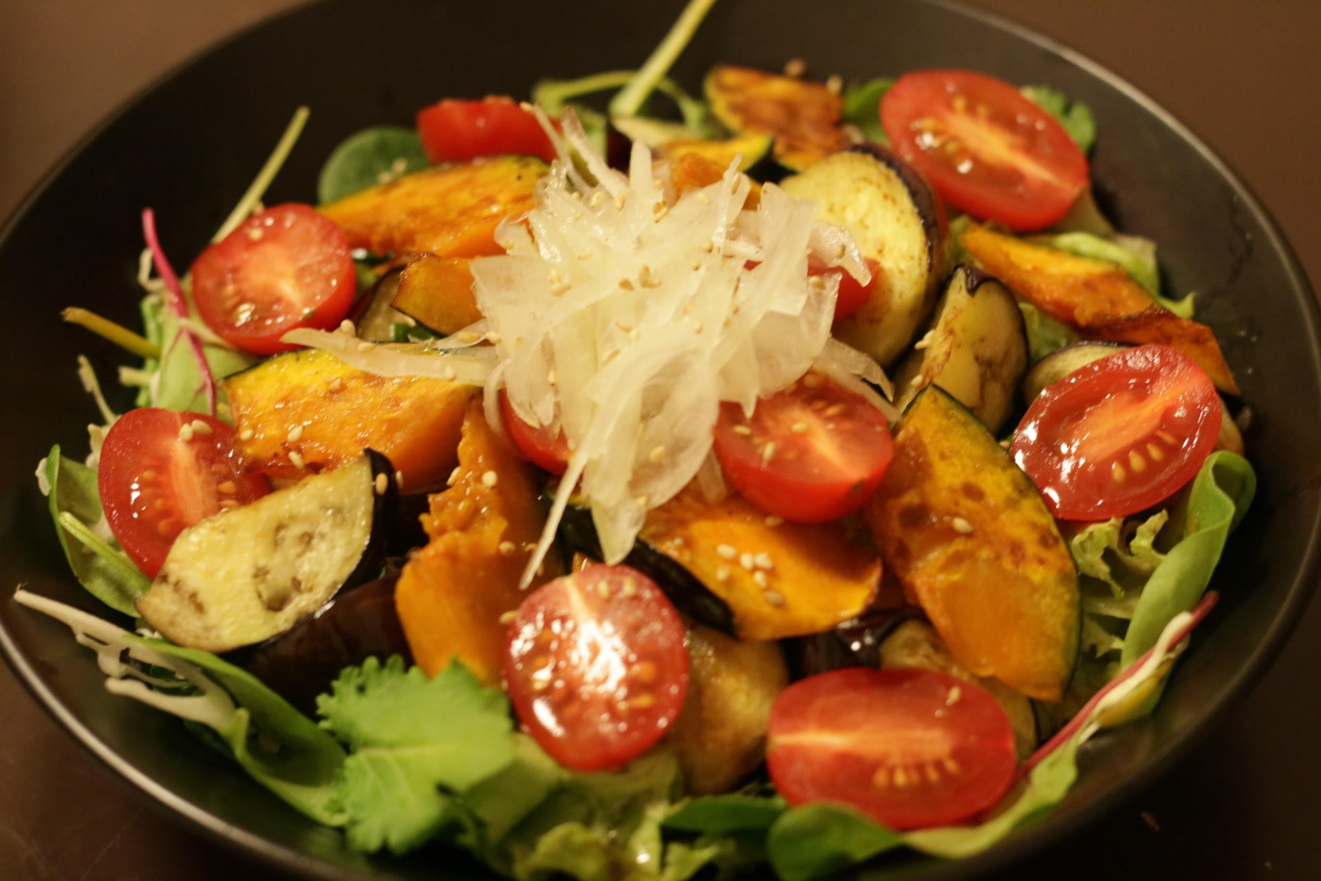 秋野菜サラダ