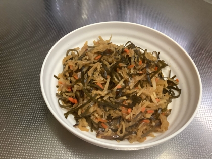 切り干し大根とひじきの煮物