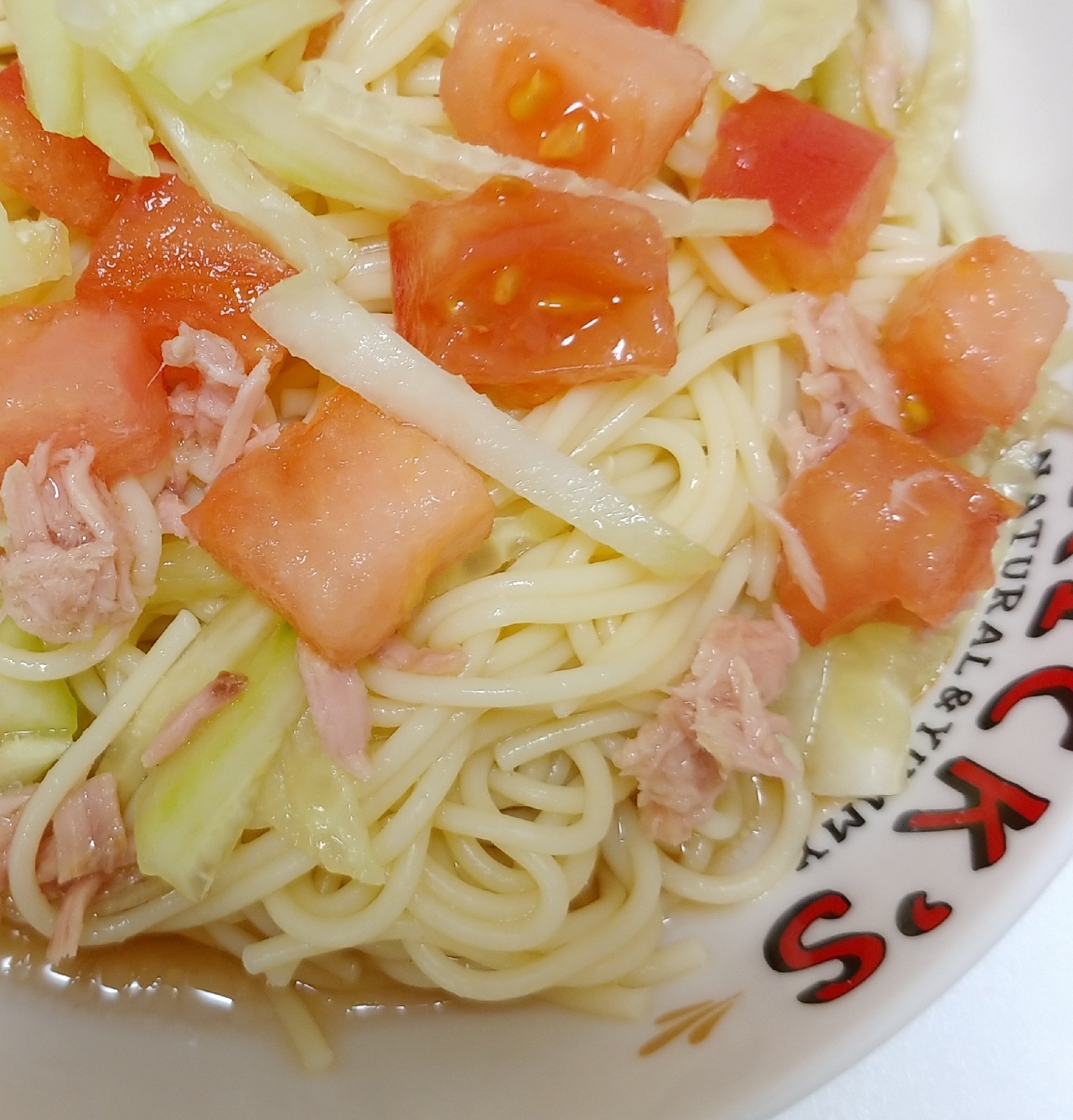 サラスパでつくる きゅうりが美味しい 冷製パスタ レシピ 作り方 By Happy Time 楽天レシピ サラスパでつくる きゅうりが美味しい 冷製パスタ レシピ 作り方 By Happy Time 楽天レシピ