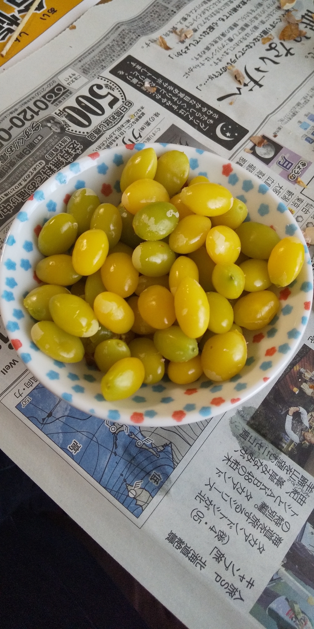 レンジでかんたん、銀杏