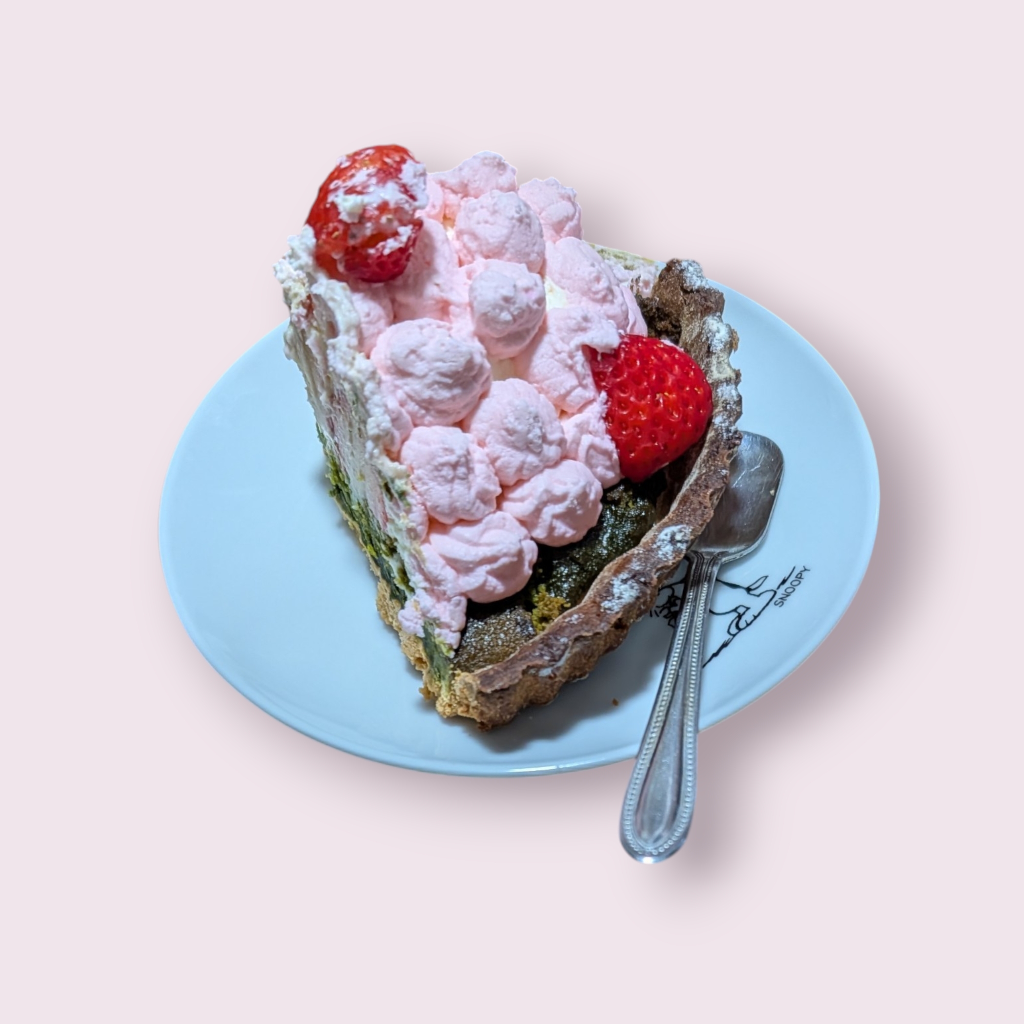 桜といちごのタルト