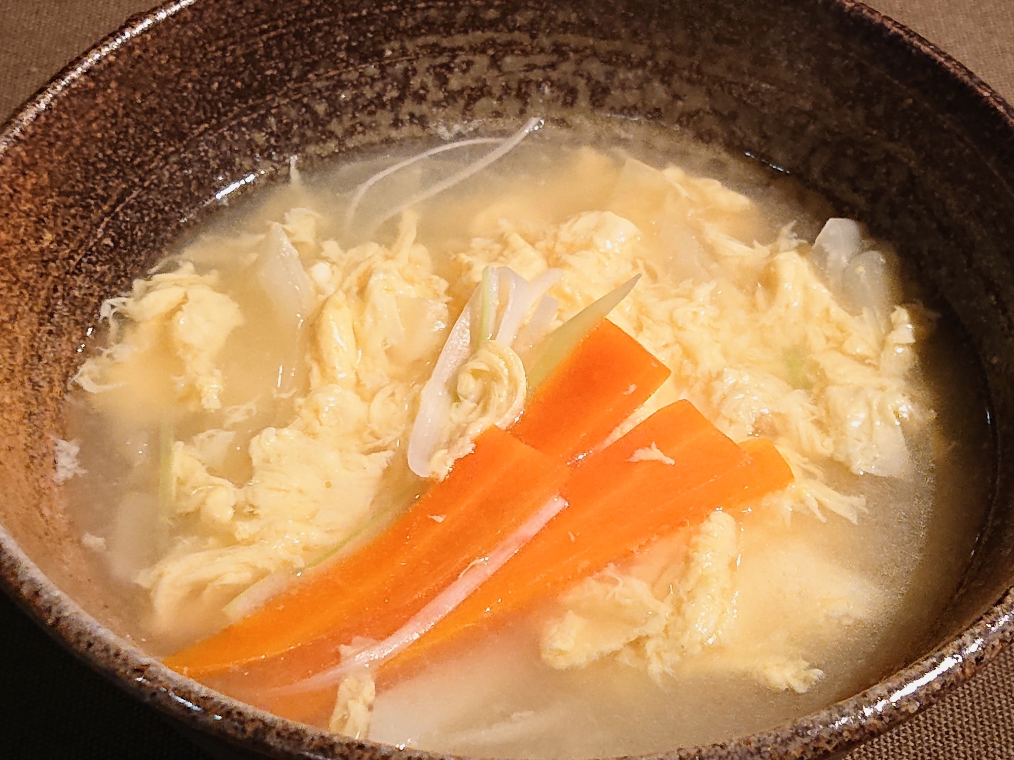 簡単 野菜玉子スープ