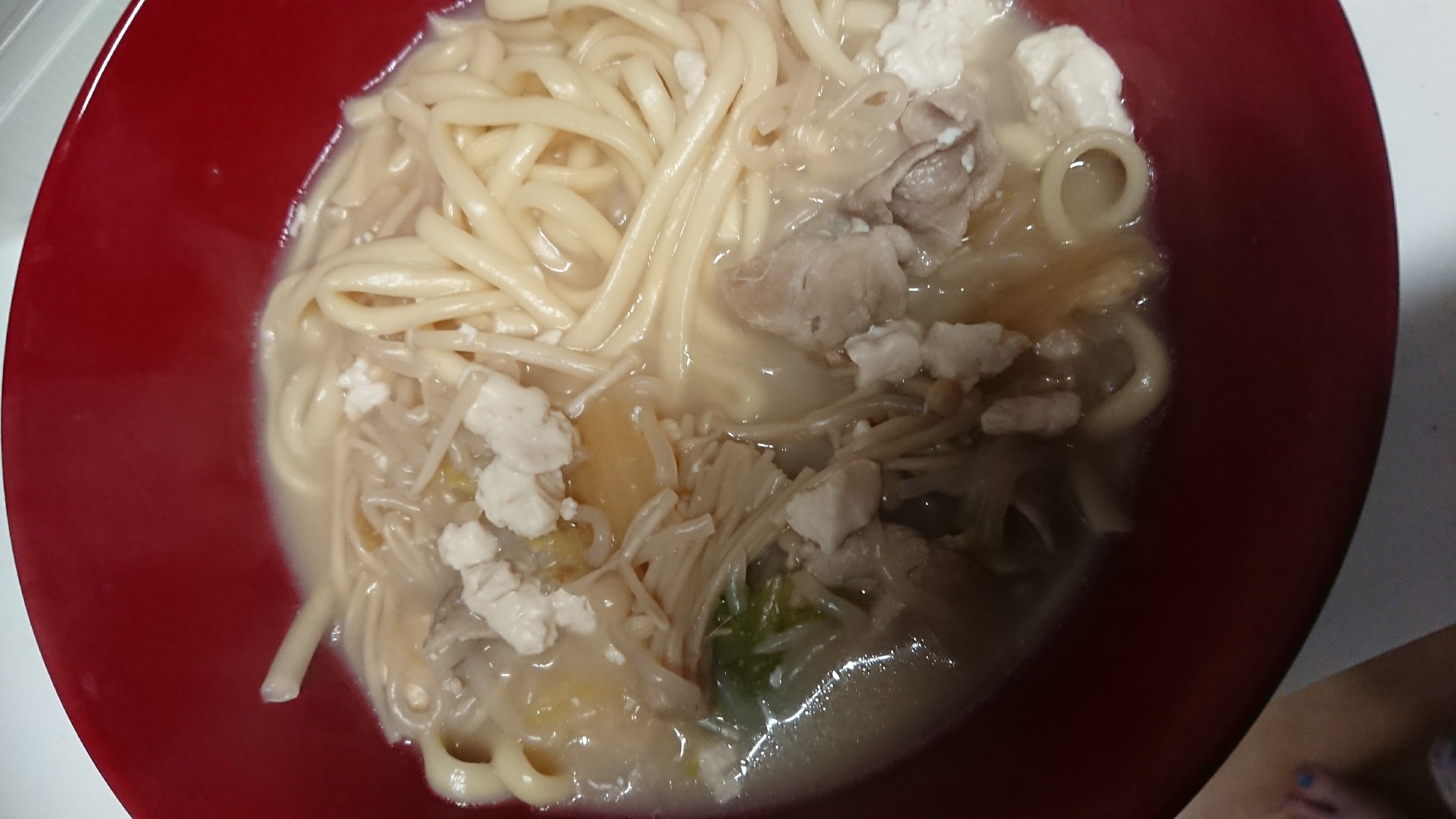 豚こまとえのきチャンポン麺