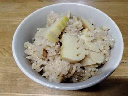 筍のみで美味しく食べられるんですね。家族からも好評でした。
旬の筍を味わうことができました！
ありがとうございました。