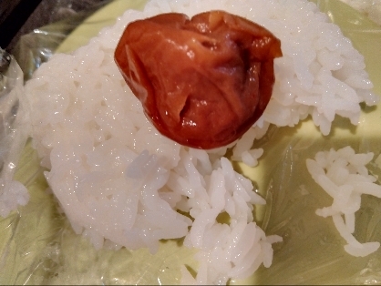 昆布と梅♪お茶漬け