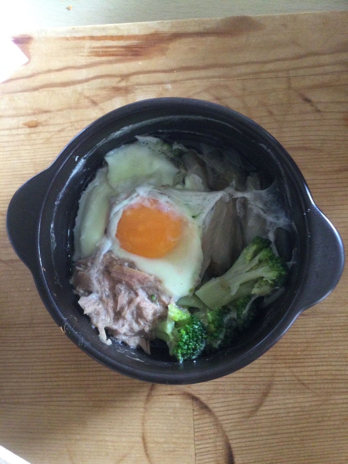ブロッコリーごぼう卵ツナの塩麹煮♪
