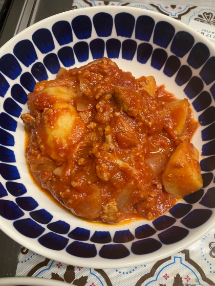 トマト肉じゃが