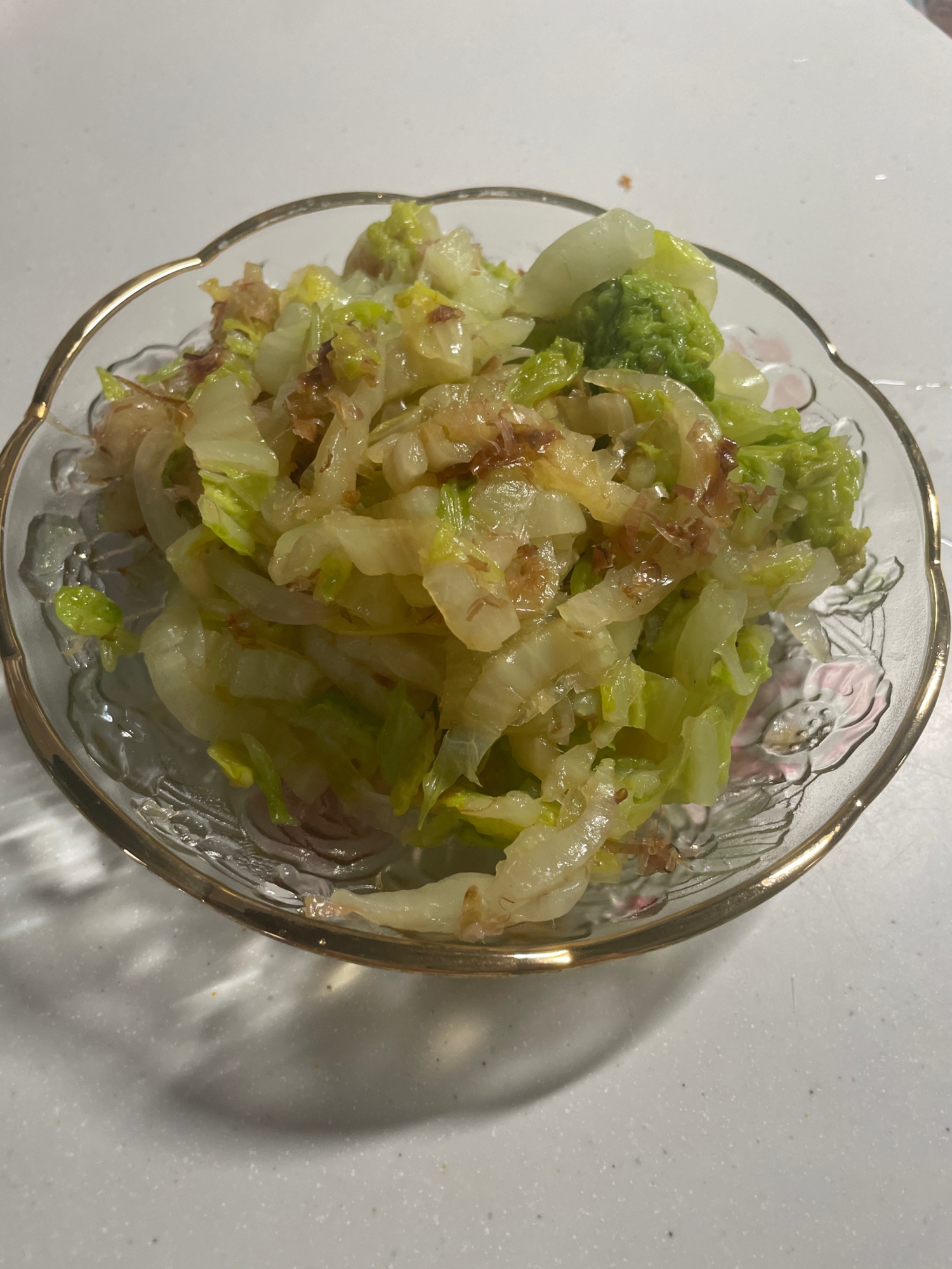 白菜のおかか和え