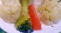ガーリックオイルの蒸し野菜