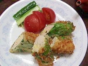 健康法師の 鶏ささみカツの梅ソースかけ レシピ 作り方 By ももちゃn 楽天レシピ