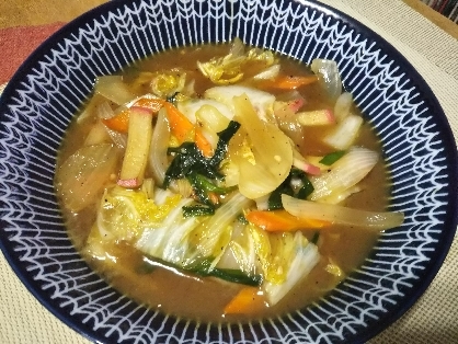 八宝菜で中華丼