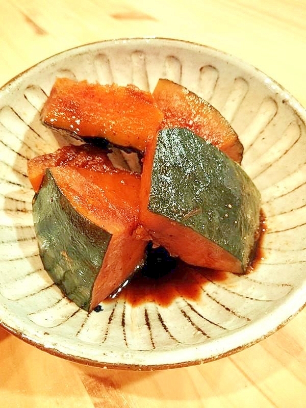 かぼちゃの煮物◆砂糖と醤油とお水だけ
