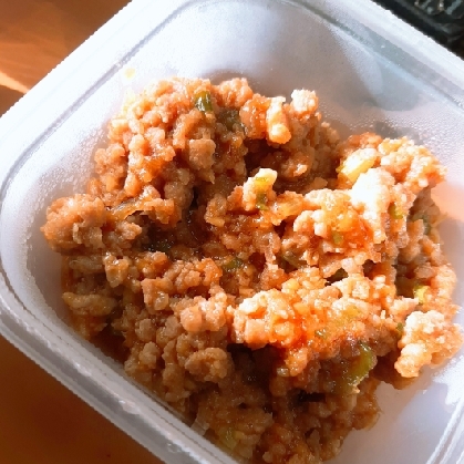 肉味噌（ご飯やレタス、キャベツに合わせて）