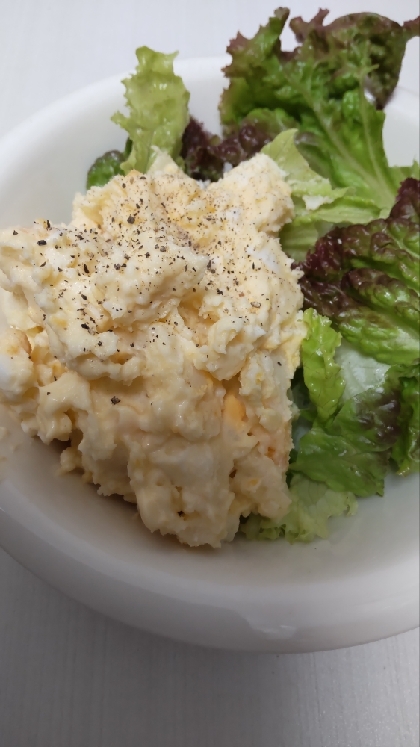 ゆで卵とじゃがいもDeポテトサラダ