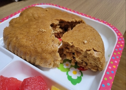 ノンオイル卵なし♡レモンティー風♡炊飯器パンケーキ