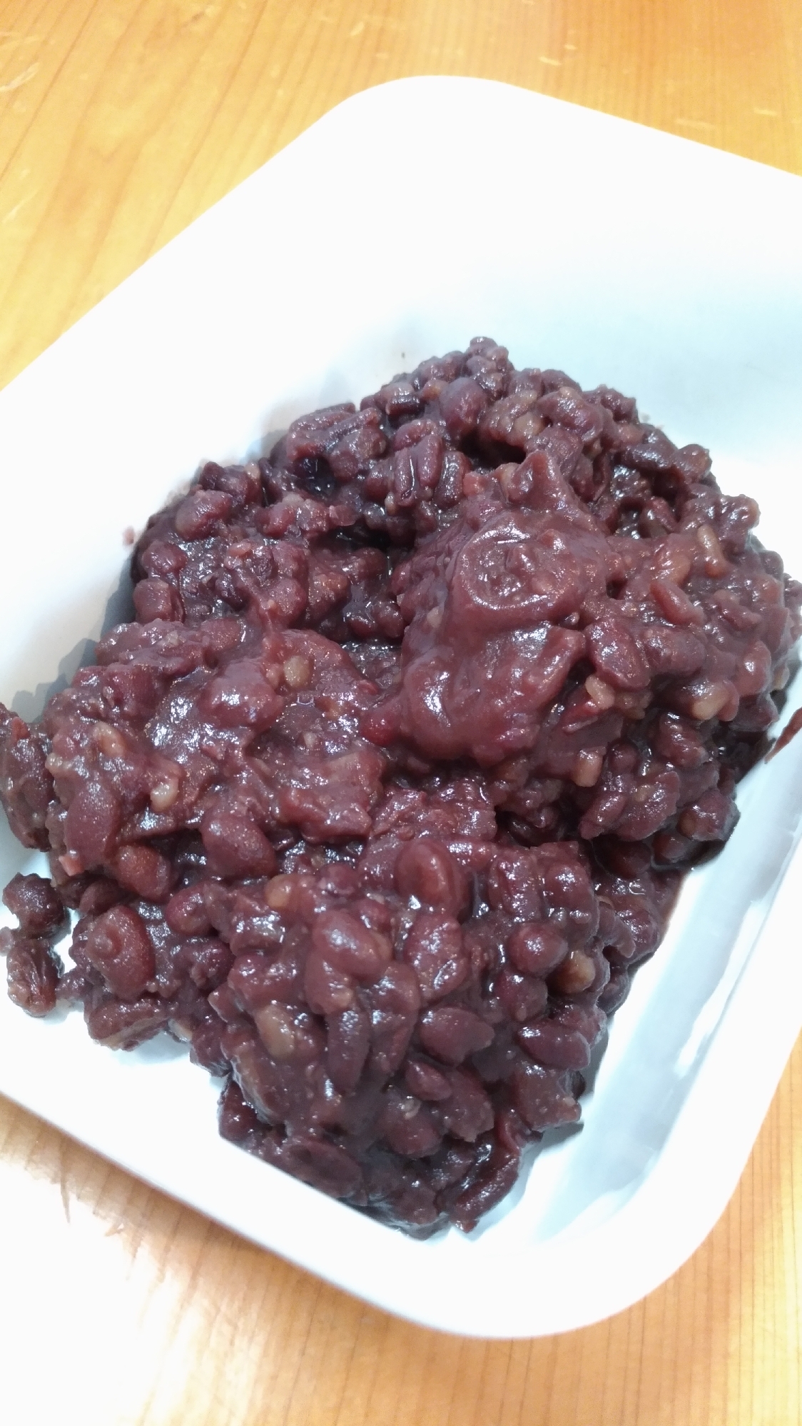 圧力鍋で作る☆しっとり小豆あん