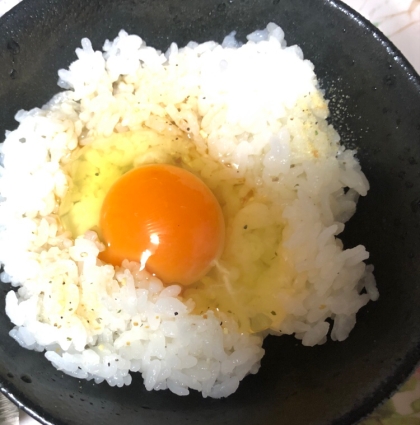 めんつゆde卵かけご飯☆
