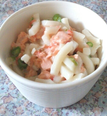 離乳食中期 鮭のクリームうどん レシピ 作り方 By はな94 楽天レシピ