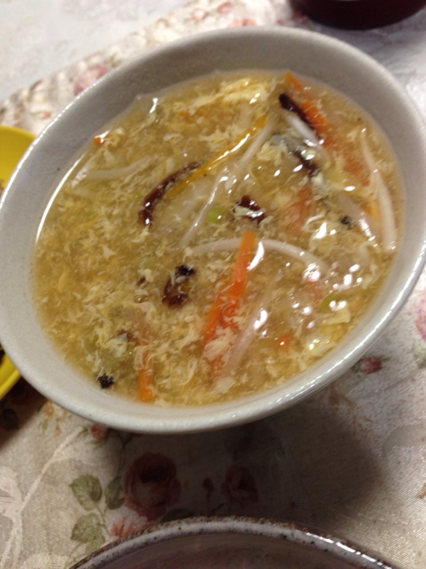 中華風卵白スープ：730