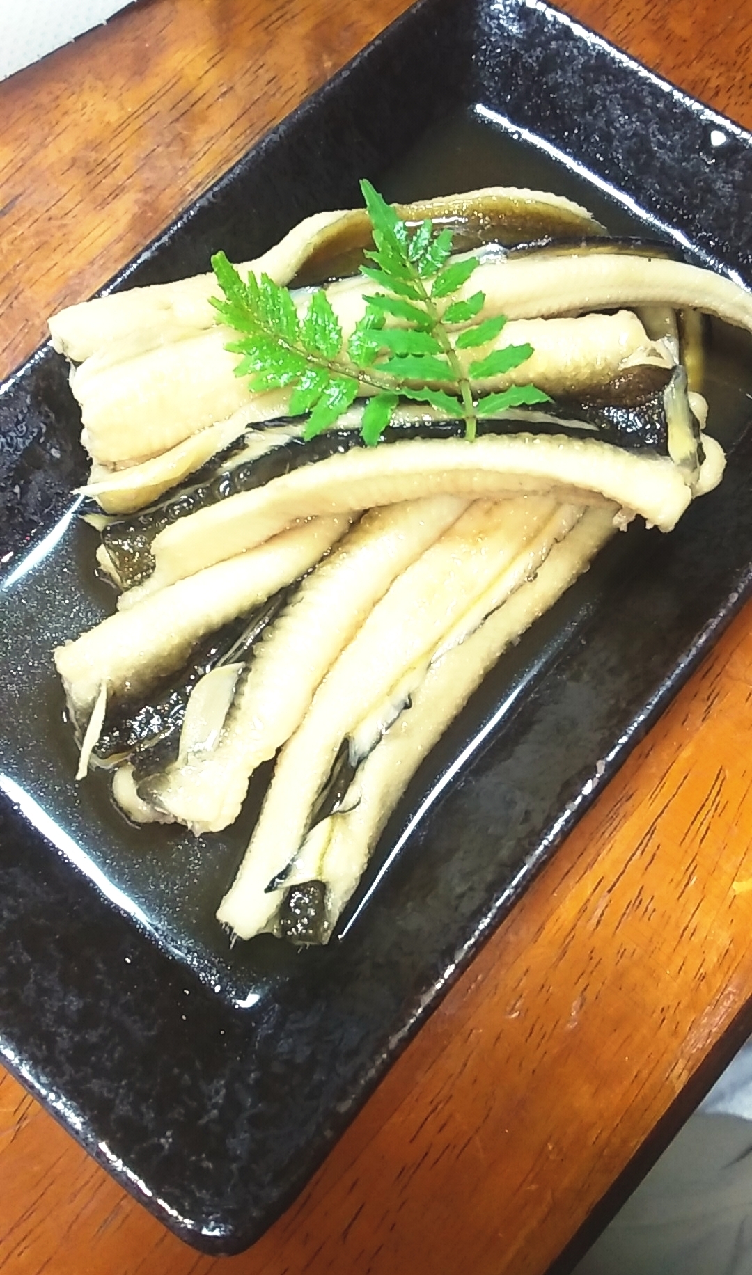 アナゴのあっさり煮