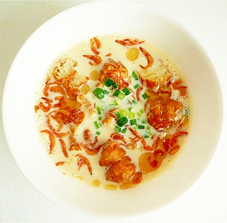 鹹豆漿 シェントウジャン 台湾豆乳スープ