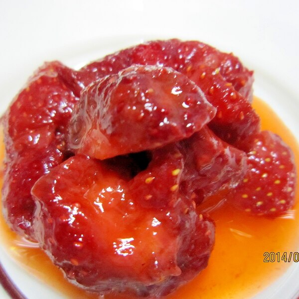 簡単 苺の砂糖漬け レシピ 作り方 By 3812 楽天レシピ 簡単 苺の砂糖漬け レシピ 作り方 By 3812 楽天レシピ