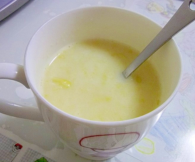 レンジで簡単 コーンクリーム缶のコーンスープ レシピ 作り方 By へんてこぽこりんママ 楽天レシピ